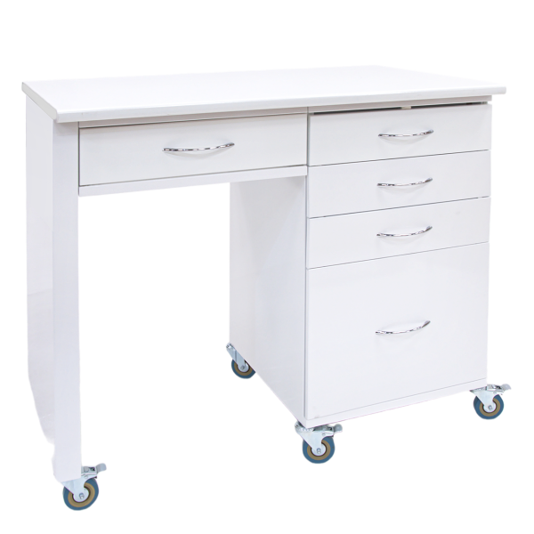 Стол медицинский для врача СЛ-Т4-1(1250х600х920)