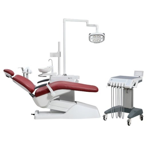 KLT-6220 S9 Cart - стоматологическая установка с подкатным мобильным столиком