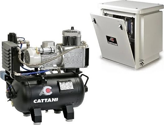 Компрессор Cattani 1 установку, без осушителя, ресивер 30 л