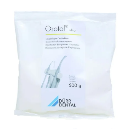 Orotol Ultra - порошок для дезинфекции и чистки систем отсасывания
