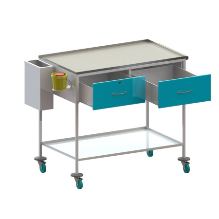 Столик медицинский манипуляционный СММ-02(1000х600х950)