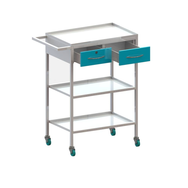 Столик медицинский СПА-2(600х400х900)