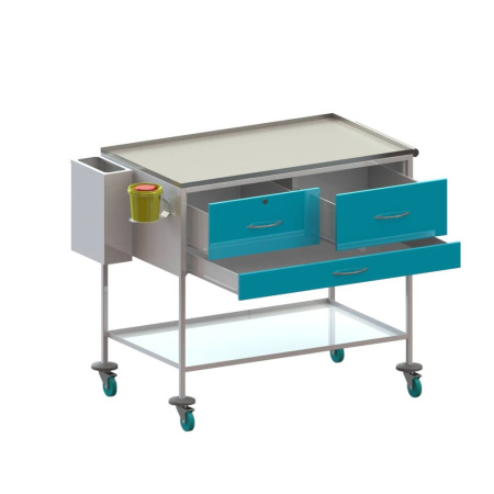 Столик медицинский манипуляционный СММ-03(1000х600х950)