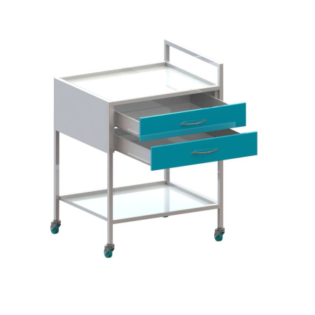 Столик медицинский СИП2-2 (650х550х910)